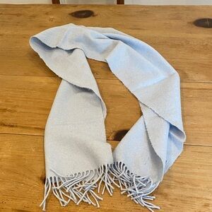 Elegant Light Blue Scarf